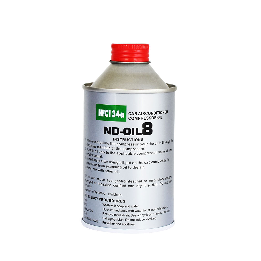 روغن کمپرسور R134a مدل ND-OIL8 حجم 250 میلی لیتر DENSO