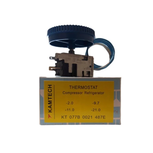ترموستات دو فیش یخچال کامتک مدل 077B0021